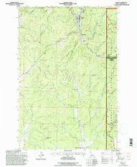 Pierce Idaho Historical topographic map, 1:24000 scale, 7.5 X 7.5 Minute, Year 1994