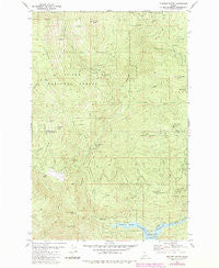 Pinchot Butte Idaho Historical topographic map, 1:24000 scale, 7.5 X 7.5 Minute, Year 1981