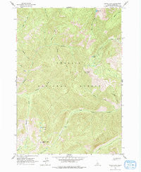 Pinyon Peak Idaho Historical topographic map, 1:24000 scale, 7.5 X 7.5 Minute, Year 1963
