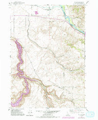 Poplar Idaho Historical topographic map, 1:24000 scale, 7.5 X 7.5 Minute, Year 1951