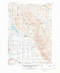 Portneuf Idaho Historical topographic map, 1:62500 scale, 15 X 15 Minute, Year 1917