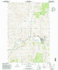 Potlatch Idaho Historical topographic map, 1:24000 scale, 7.5 X 7.5 Minute, Year 1994