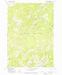 Rainbow Peak Idaho Historical topographic map, 1:24000 scale, 7.5 X 7.5 Minute, Year 1973