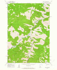 Ramey Hill Idaho Historical topographic map, 1:24000 scale, 7.5 X 7.5 Minute, Year 1962