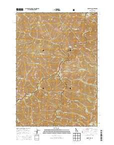 Ramey Hill Idaho Current topographic map, 1:24000 scale, 7.5 X 7.5 Minute, Year 2013