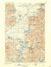 Rathdrum Idaho Historical topographic map, 1:125000 scale, 30 X 30 Minute, Year 1903