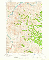Rattlesnake Ridge Idaho Historical topographic map, 1:24000 scale, 7.5 X 7.5 Minute, Year 1963