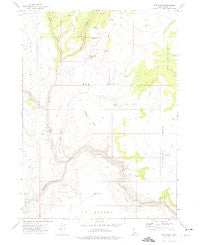 Red Basin Idaho Historical topographic map, 1:24000 scale, 7.5 X 7.5 Minute, Year 1973