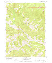 Red Ridge Idaho Historical topographic map, 1:24000 scale, 7.5 X 7.5 Minute, Year 1966