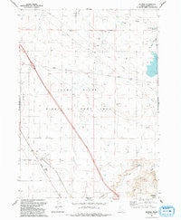 Reverse Idaho Historical topographic map, 1:24000 scale, 7.5 X 7.5 Minute, Year 1992