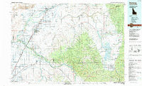 Rexburg Idaho Historical topographic map, 1:100000 scale, 30 X 60 Minute, Year 1988