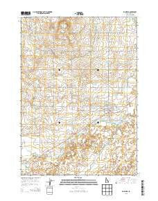 Richfield Idaho Current topographic map, 1:24000 scale, 7.5 X 7.5 Minute, Year 2013