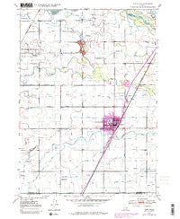 Rigby Idaho Historical topographic map, 1:24000 scale, 7.5 X 7.5 Minute, Year 1949