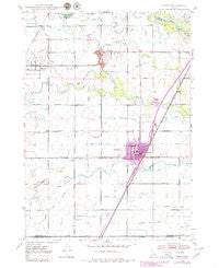 Rigby Idaho Historical topographic map, 1:24000 scale, 7.5 X 7.5 Minute, Year 1949