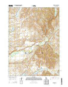 Riverdale Idaho Current topographic map, 1:24000 scale, 7.5 X 7.5 Minute, Year 2013