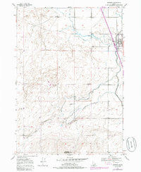 Roberts Idaho Historical topographic map, 1:24000 scale, 7.5 X 7.5 Minute, Year 1949