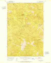 Rochat Peak Idaho Historical topographic map, 1:24000 scale, 7.5 X 7.5 Minute, Year 1952