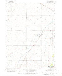 Rockford Idaho Historical topographic map, 1:24000 scale, 7.5 X 7.5 Minute, Year 1955