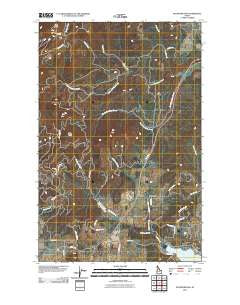 Rockford Bay Idaho Historical topographic map, 1:24000 scale, 7.5 X 7.5 Minute, Year 2010