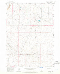 Roseworth Idaho Historical topographic map, 1:24000 scale, 7.5 X 7.5 Minute, Year 1964