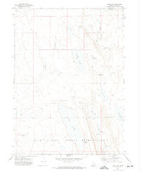Ross Lake Idaho Historical topographic map, 1:24000 scale, 7.5 X 7.5 Minute, Year 1971