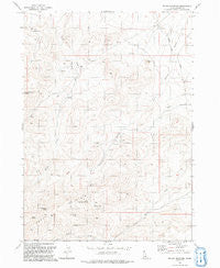 Rough Mountain Idaho Historical topographic map, 1:24000 scale, 7.5 X 7.5 Minute, Year 1992