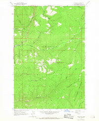 Roundtop Idaho Historical topographic map, 1:24000 scale, 7.5 X 7.5 Minute, Year 1964