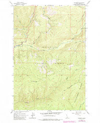 Roundtop Idaho Historical topographic map, 1:24000 scale, 7.5 X 7.5 Minute, Year 1964
