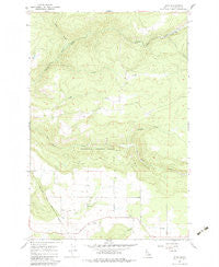 Rudo Idaho Historical topographic map, 1:24000 scale, 7.5 X 7.5 Minute, Year 1967