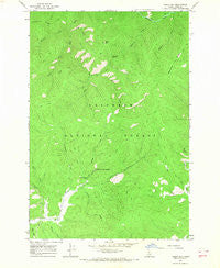 Sable Hill Idaho Historical topographic map, 1:24000 scale, 7.5 X 7.5 Minute, Year 1966