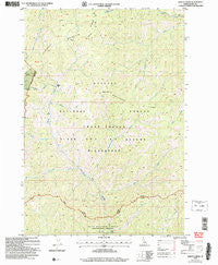 Safety Creek Idaho Historical topographic map, 1:24000 scale, 7.5 X 7.5 Minute, Year 2004
