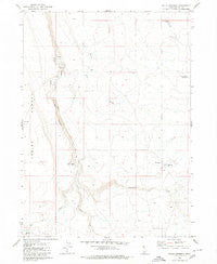Salls Crossing Idaho Historical topographic map, 1:24000 scale, 7.5 X 7.5 Minute, Year 1979