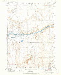 Sand Dunes Idaho Historical topographic map, 1:24000 scale, 7.5 X 7.5 Minute, Year 1947