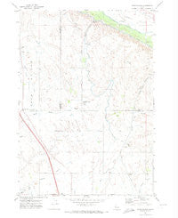 Sand Hollow Idaho Historical topographic map, 1:24000 scale, 7.5 X 7.5 Minute, Year 1970