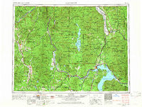 Sandpoint Idaho Historical topographic map, 1:250000 scale, 1 X 2 Degree, Year 1958