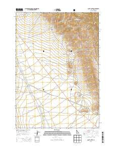 Scott Butte Idaho Current topographic map, 1:24000 scale, 7.5 X 7.5 Minute, Year 2013