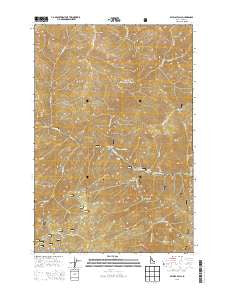 Selway Falls Idaho Current topographic map, 1:24000 scale, 7.5 X 7.5 Minute, Year 2013