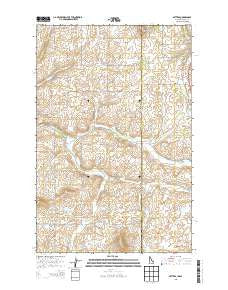 Setters Idaho Current topographic map, 1:24000 scale, 7.5 X 7.5 Minute, Year 2013