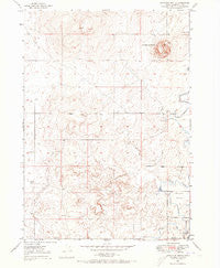 Shattuck Butte Idaho Historical topographic map, 1:24000 scale, 7.5 X 7.5 Minute, Year 1949