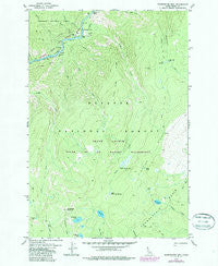Sheepeater Mtn Idaho Historical topographic map, 1:24000 scale, 7.5 X 7.5 Minute, Year 1979