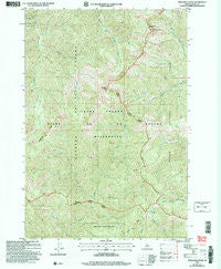 Shellrock Peak Idaho Historical topographic map, 1:24000 scale, 7.5 X 7.5 Minute, Year 2004