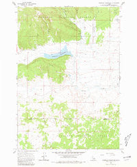 Sheridan Reservoir Idaho Historical topographic map, 1:24000 scale, 7.5 X 7.5 Minute, Year 1965