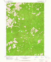 Sherman Peak Idaho Historical topographic map, 1:24000 scale, 7.5 X 7.5 Minute, Year 1963
