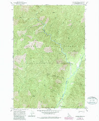 Shissler Peak Idaho Historical topographic map, 1:24000 scale, 7.5 X 7.5 Minute, Year 1966