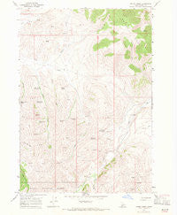 Short Creek Idaho Historical topographic map, 1:24000 scale, 7.5 X 7.5 Minute, Year 1967