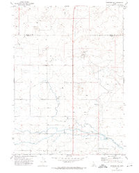 Shoshone SW Idaho Historical topographic map, 1:24000 scale, 7.5 X 7.5 Minute, Year 1971