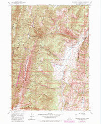 Snowdrift Mountain Idaho Historical topographic map, 1:24000 scale, 7.5 X 7.5 Minute, Year 1949