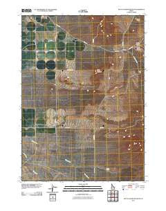South Chapin Mountain Idaho Historical topographic map, 1:24000 scale, 7.5 X 7.5 Minute, Year 2010