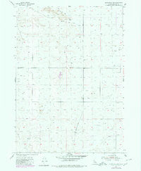 Springfield NW Idaho Historical topographic map, 1:24000 scale, 7.5 X 7.5 Minute, Year 1955