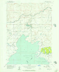 Springfield Idaho Historical topographic map, 1:24000 scale, 7.5 X 7.5 Minute, Year 1955